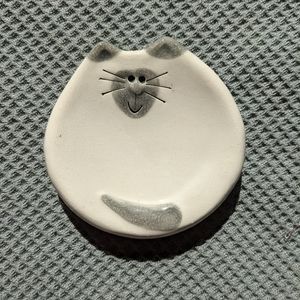 August Ceramics 5" Siamese Cat Dish